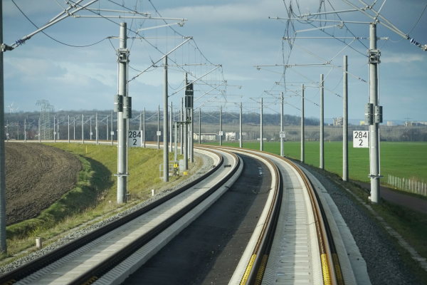 DB11637 VDE 8.2 - die schnelle Eisenbahnstrecke zwischen Halle/Leipzig und Erfurt