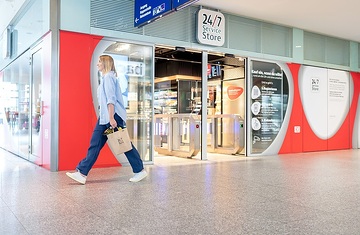 Kassenloser 24/7 ServiceStore am Berliner Ostbahnhof