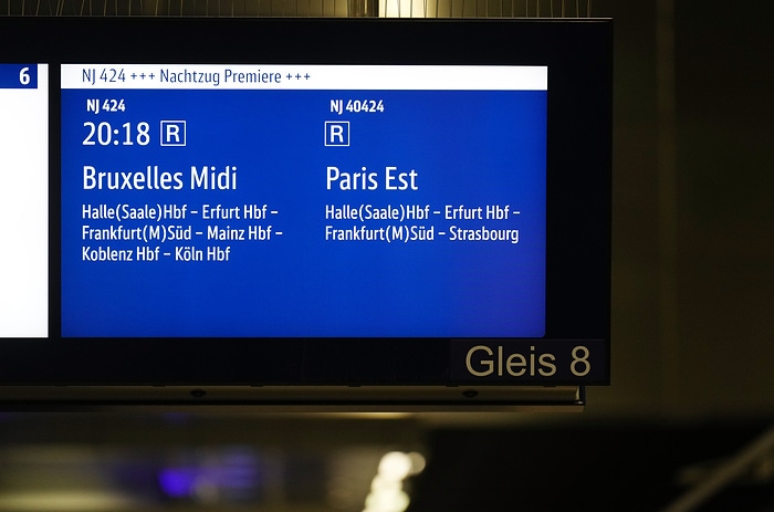 DB247897 Erster Nightjet verbindet Metropolen Berlin, Brüssel und Paris