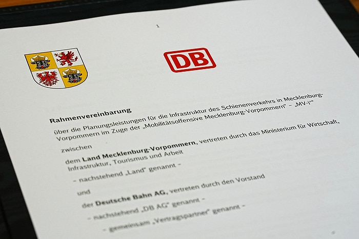DB249948 Rahmenvereinbarung zwischen Mecklenburg-Vorpommern und DB AG