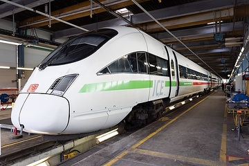 (Hannover, 10. April 2024) Die Deutsche Bahn (DB) baut ihr Werk Hannover Pferdeturm für rund 140 Millionen Euro zum ICE-Werk aus.
