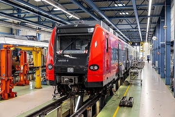 Modernisierte ET 424 für die S-Bahn Köln