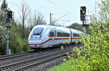 ICE 4 Baureihe 412 auf dem Weg nach Hannover.